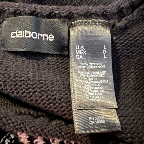 Mens Claiborne Sweater - Large - Picture 3 of 4